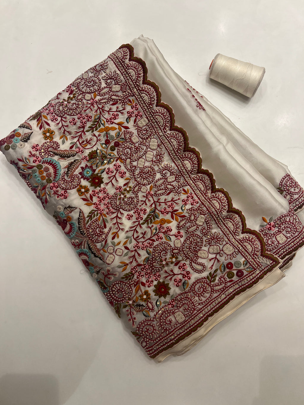 Silk organza pure saree