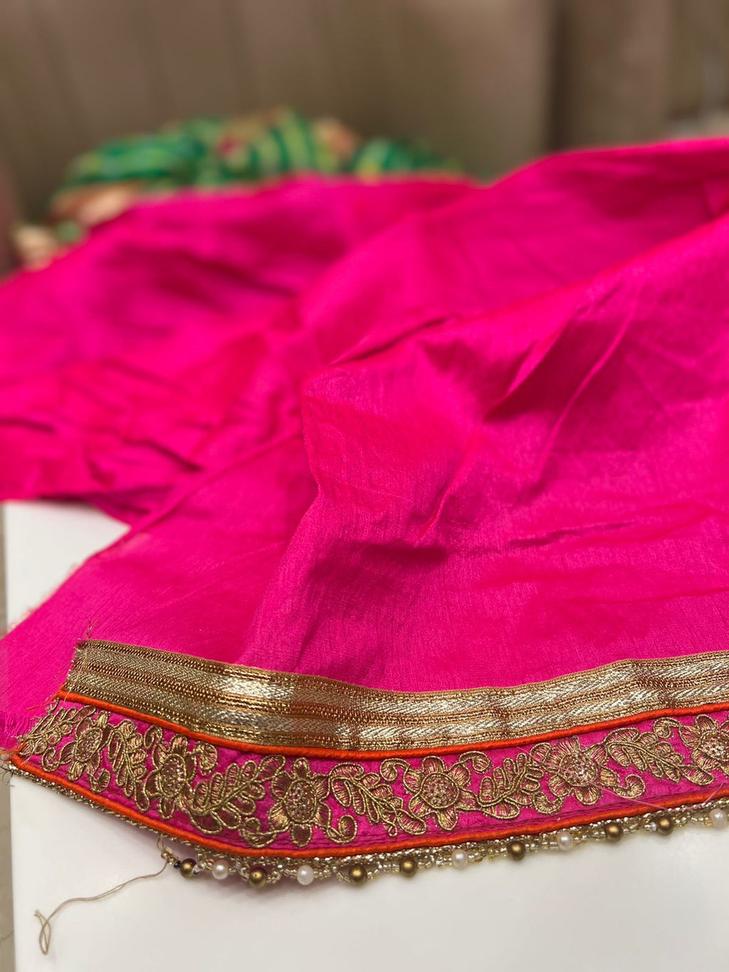 Lehriya saree