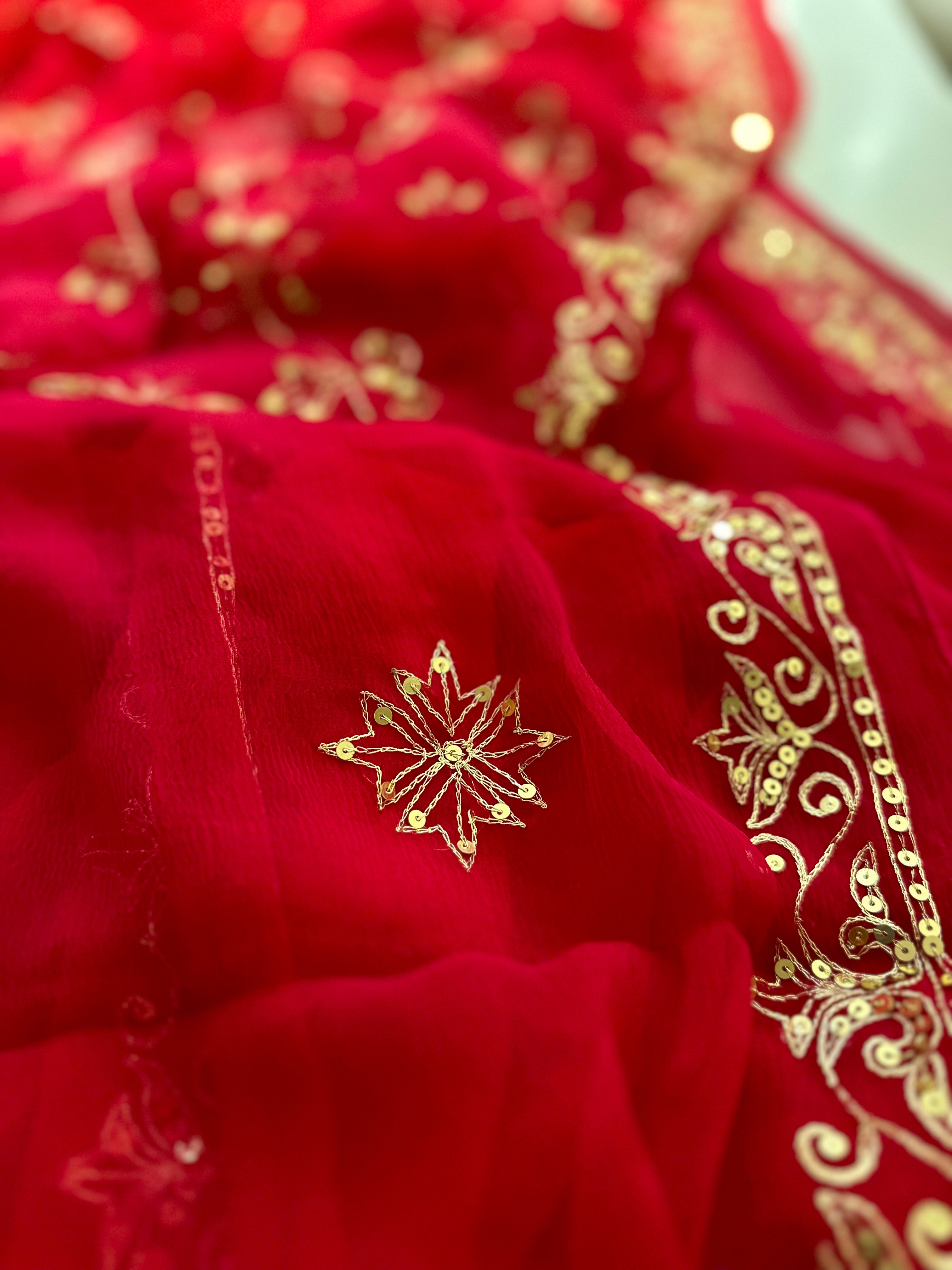 Rajputi Beendani Saree