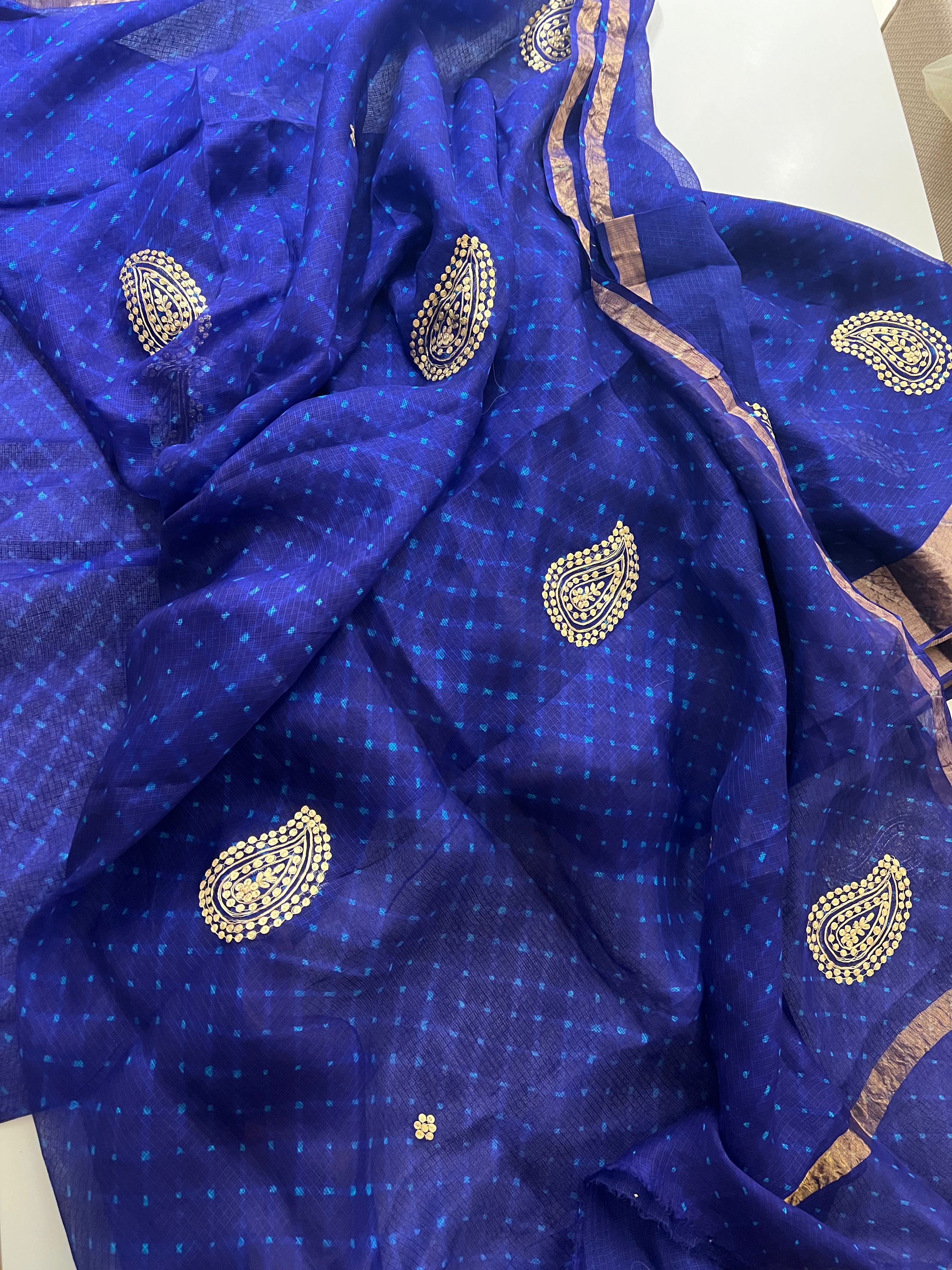 Alia bhatt inspired pure kotasilk saree