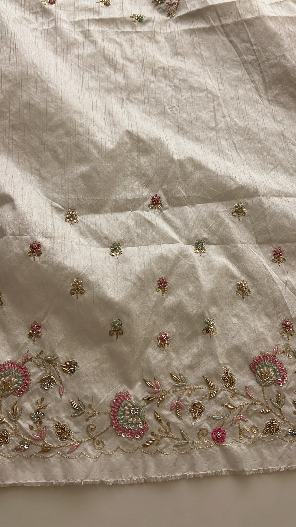 Ivory White Exclusive saree