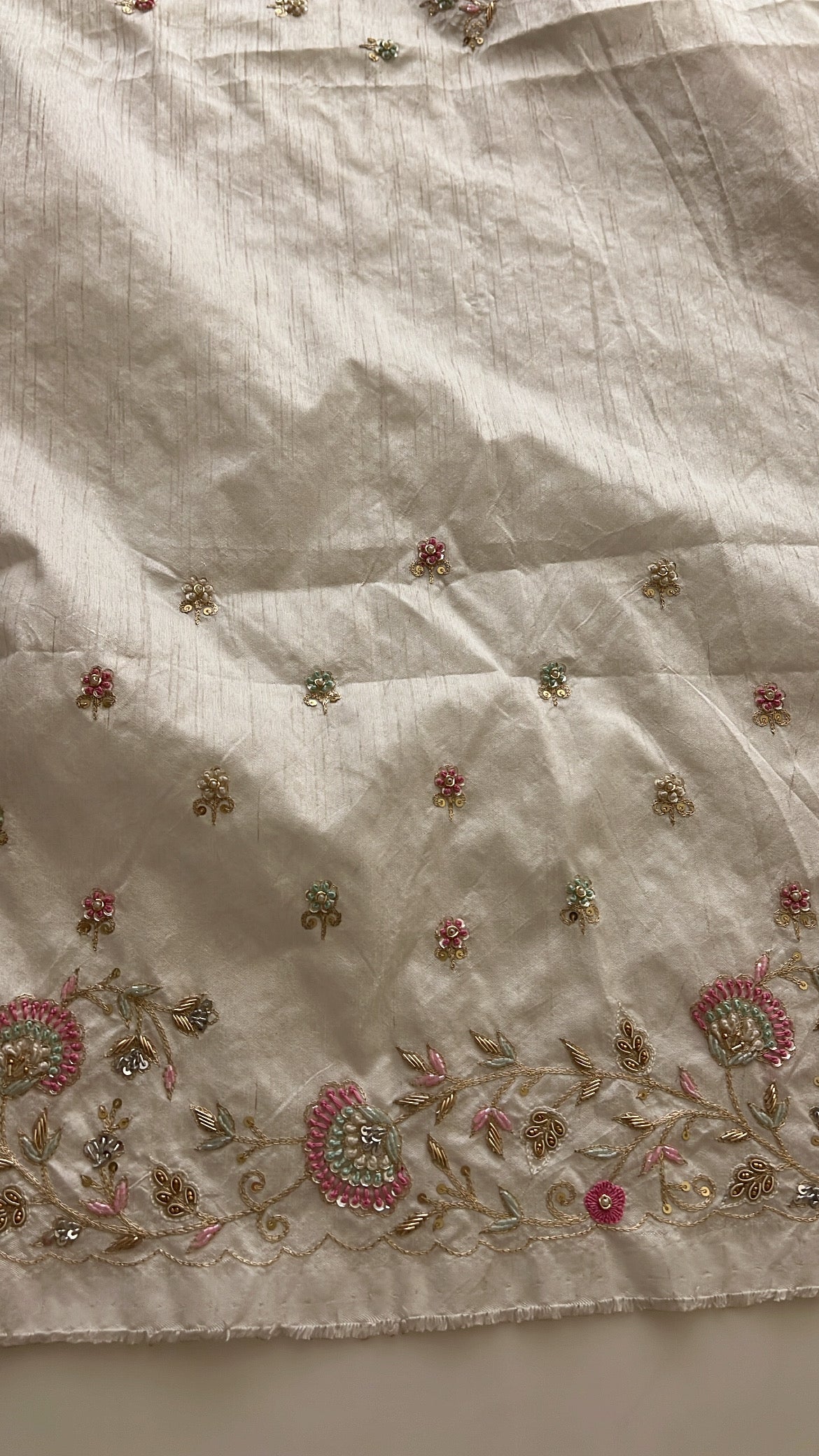 Ivory White Exclusive saree