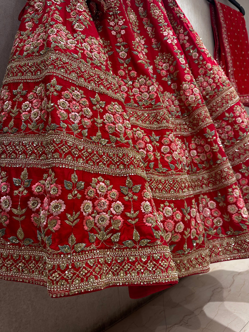 Bharwa Lehenga set