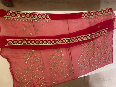 Rajwada Gotapatti organza lehenga set