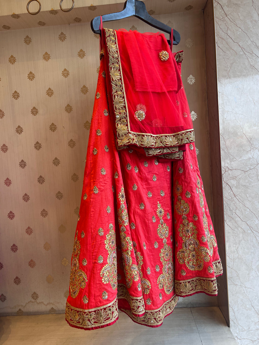 Handwork Gotapatti lehenga